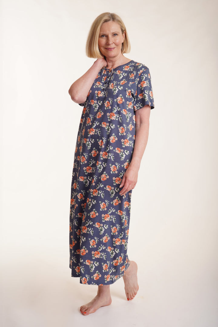 Midnight Floral Nightdress