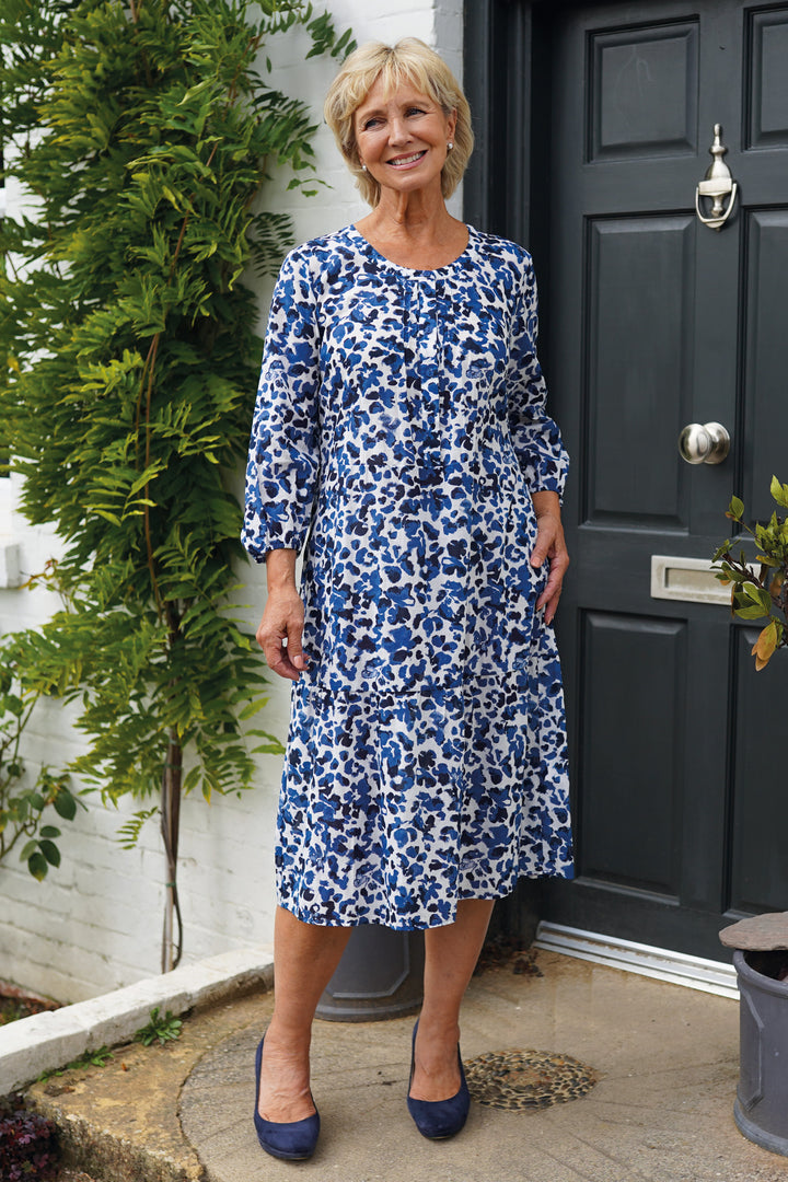 Blue Ink Dress