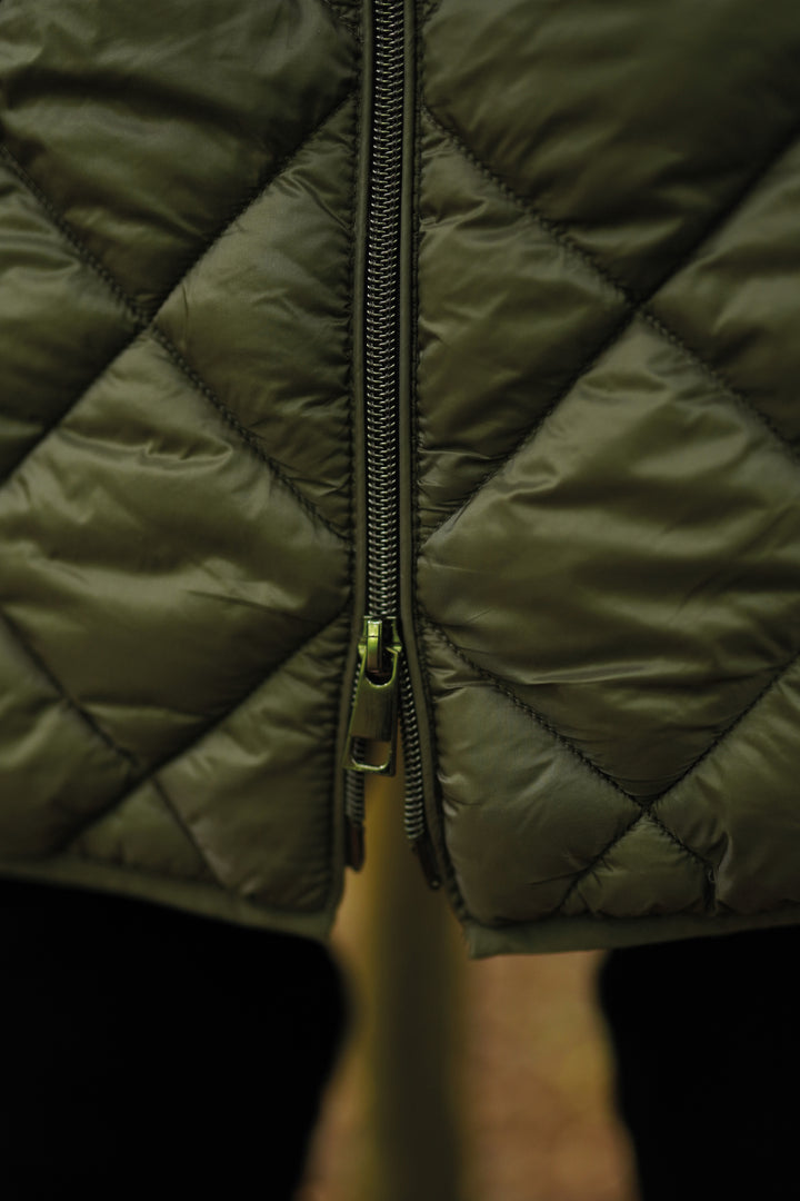 Longline Quilted Gilet