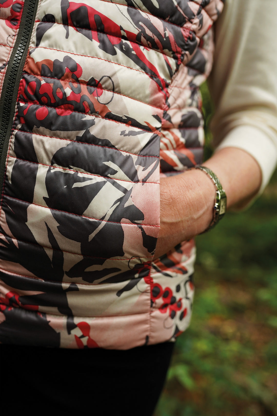 Lava Print Gilet