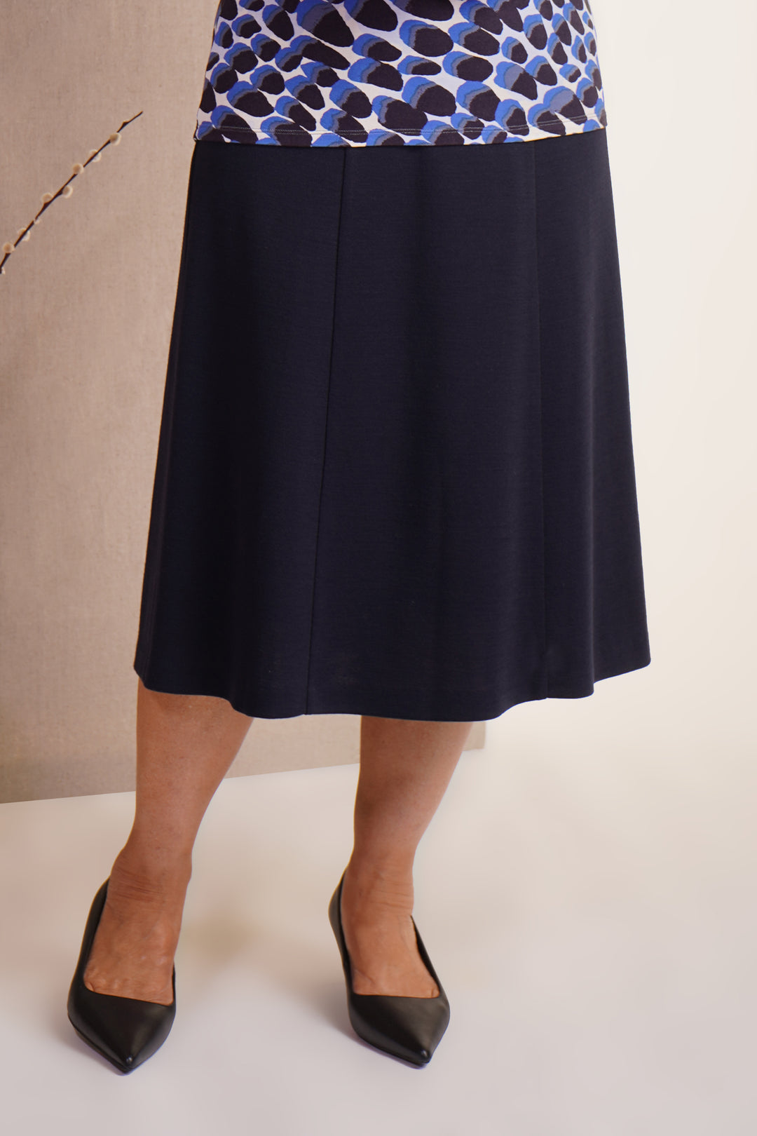 Sandringham Skirt - Navy