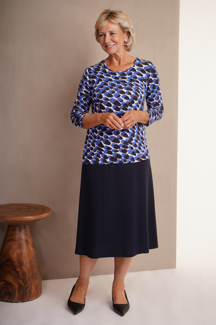 Sandringham Skirt - Navy