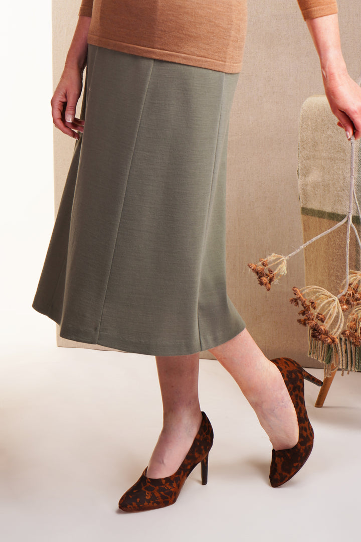 Sandringham Skirt - Olive