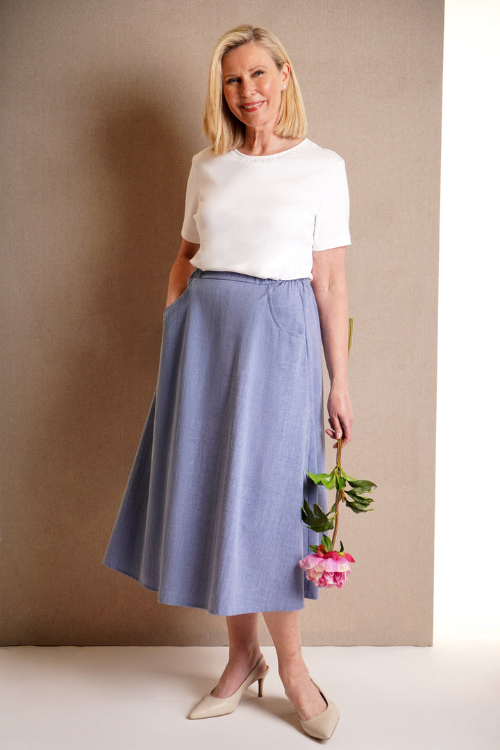 Clarence Skirt - Denim