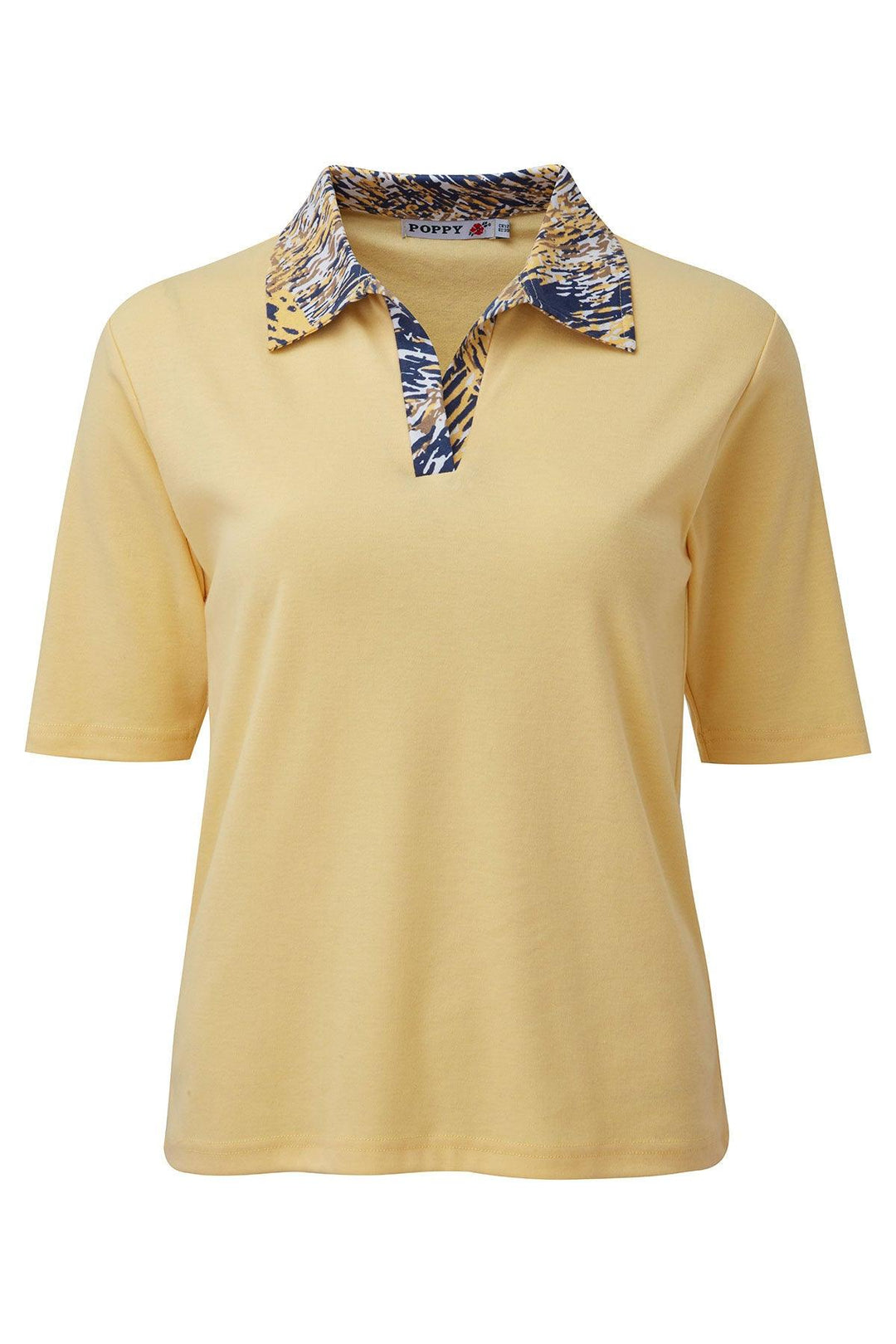 Poppy Abstract Printed Top - Carr & Westley