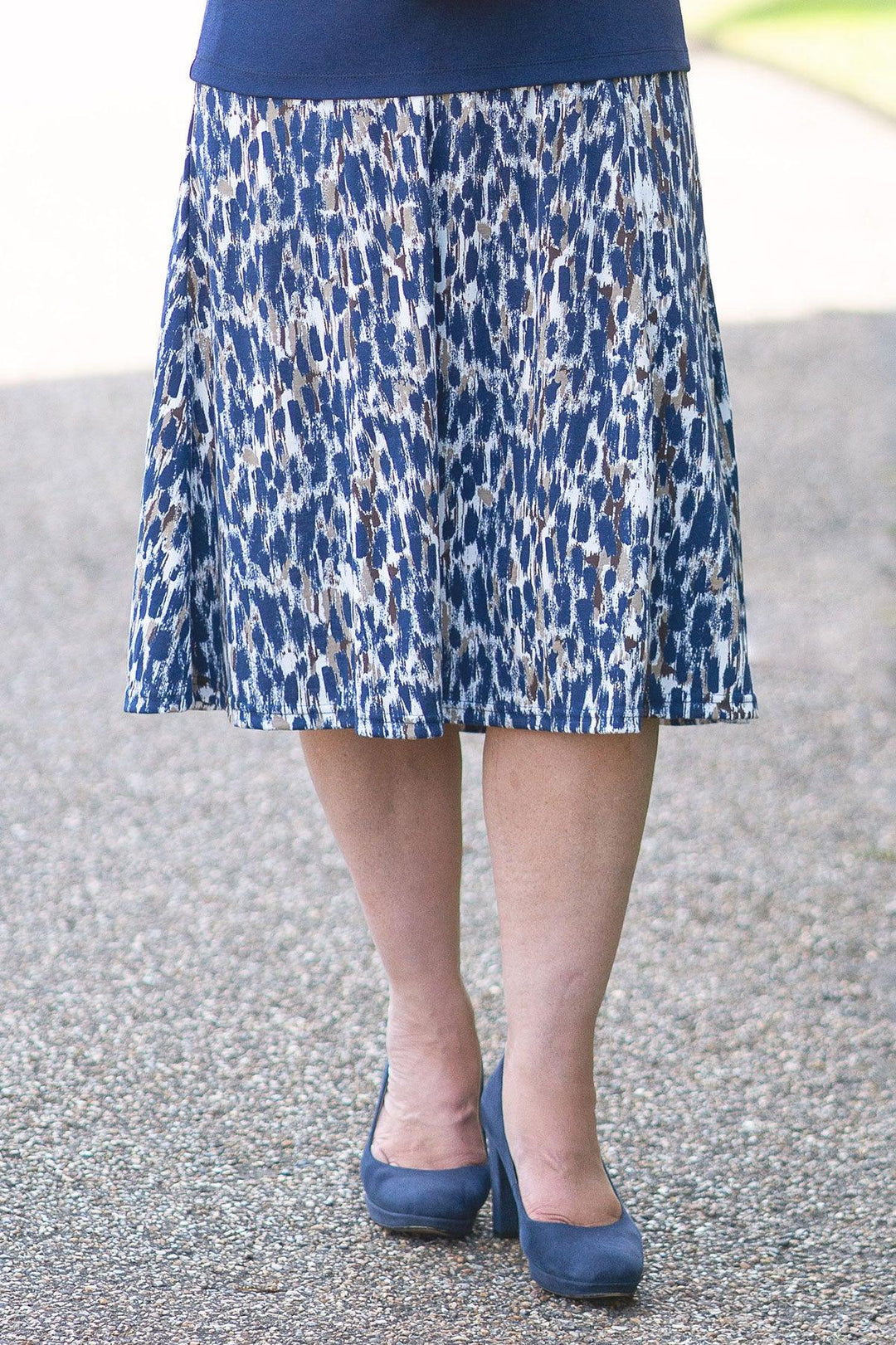 Betsy Albany Printed Skirt - Carr & Westley