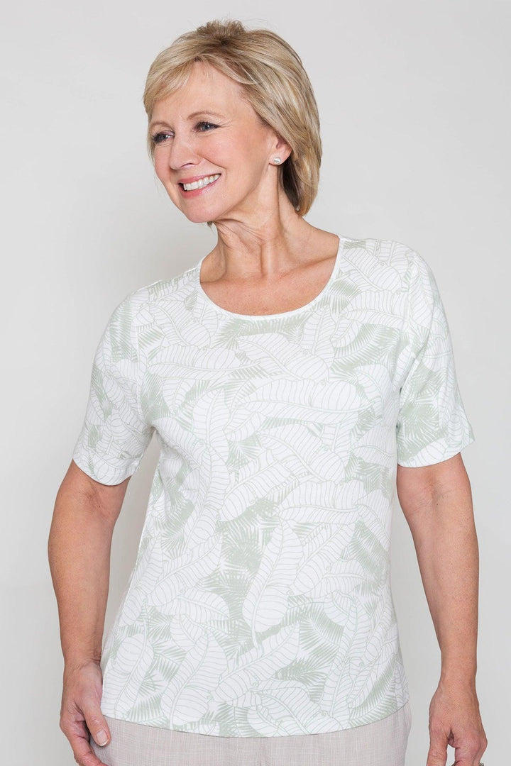 Betsy Banana Leaf Top - Carr & Westley