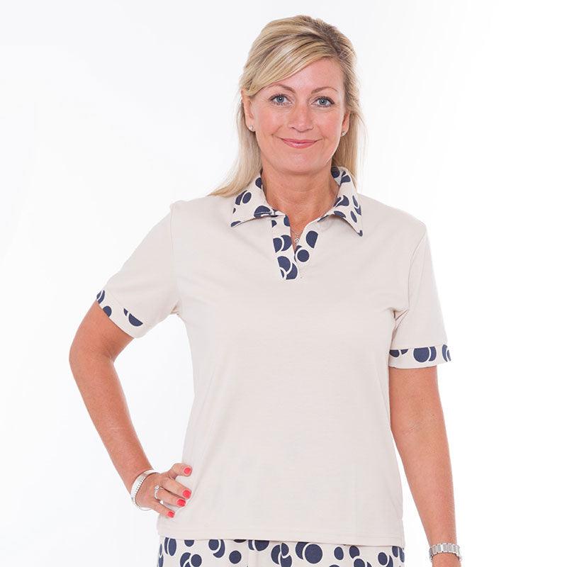 Poppy Circle Collar Top - Carr & Westley