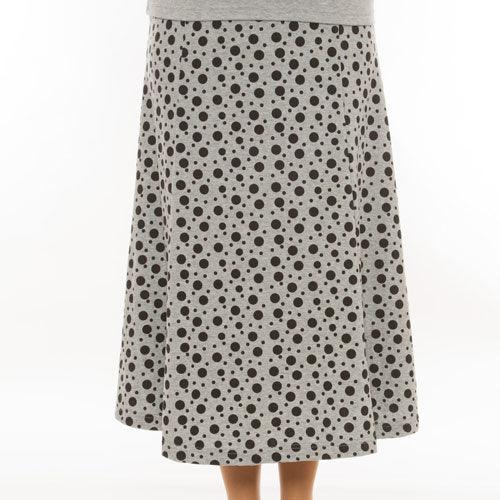 Poppy Circle Print Skirt - Carr & Westley