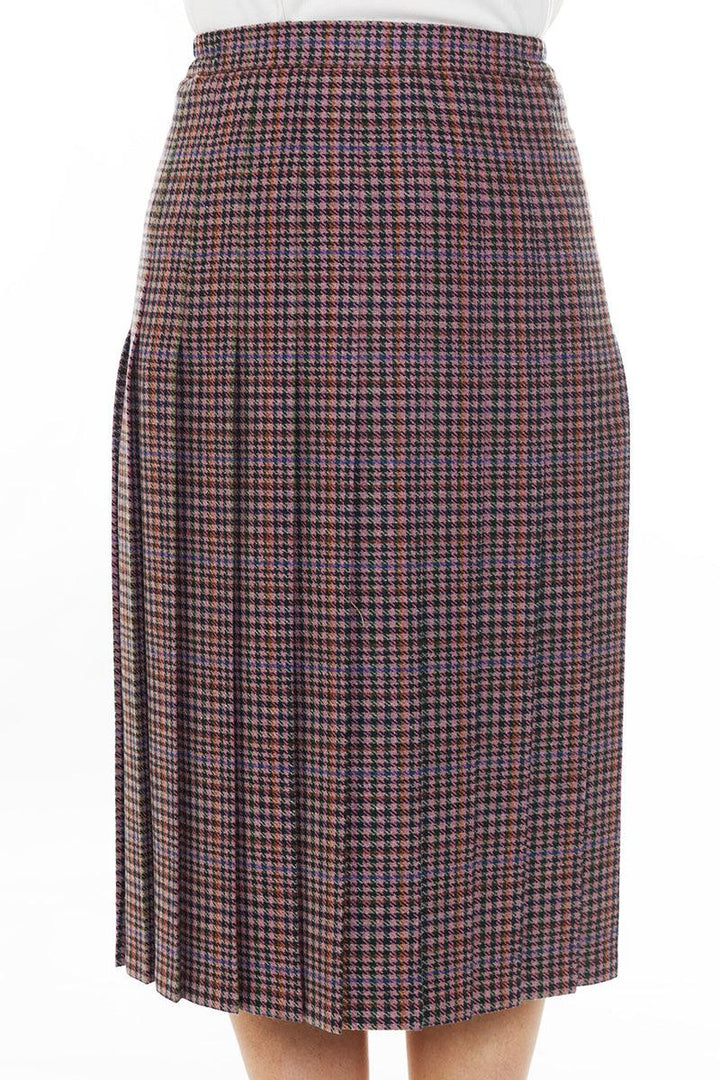 Constance Wood Brompton Knife Pleat Skirt - Carr & Westley