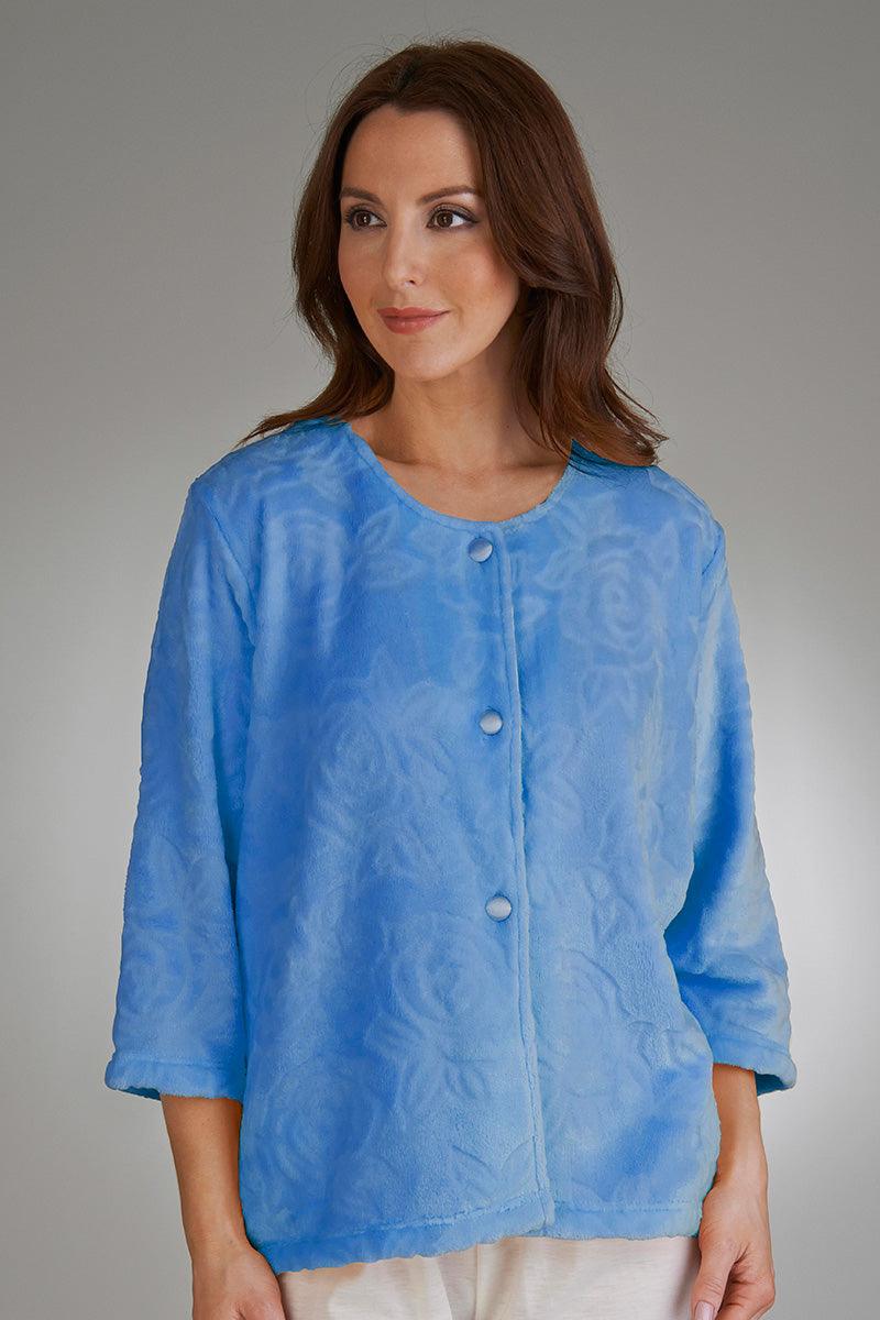 Slenderella Coral Fleece Bed Jacket - Carr & Westley