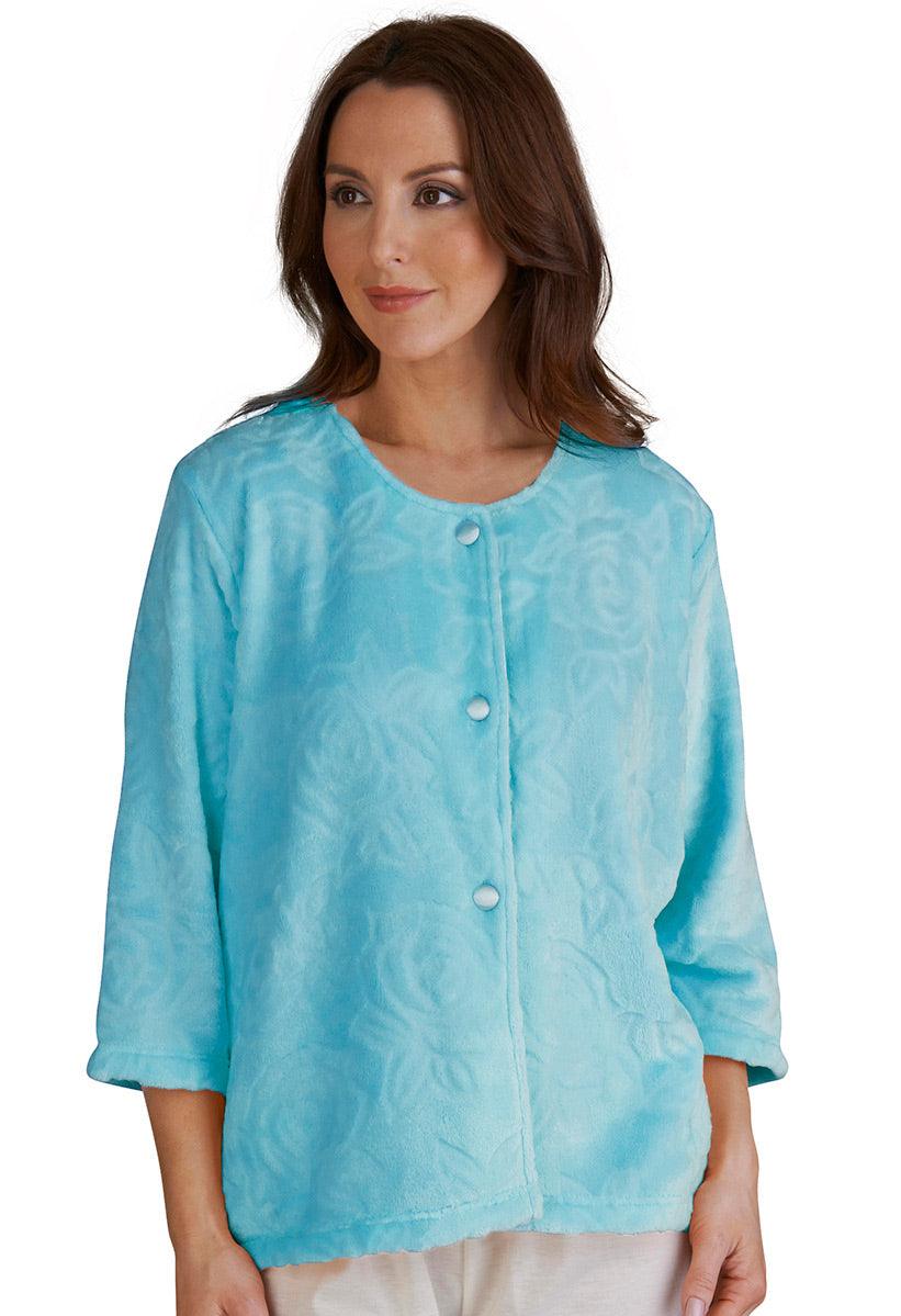 Slenderella Coral Fleece Bed Jacket - Carr & Westley