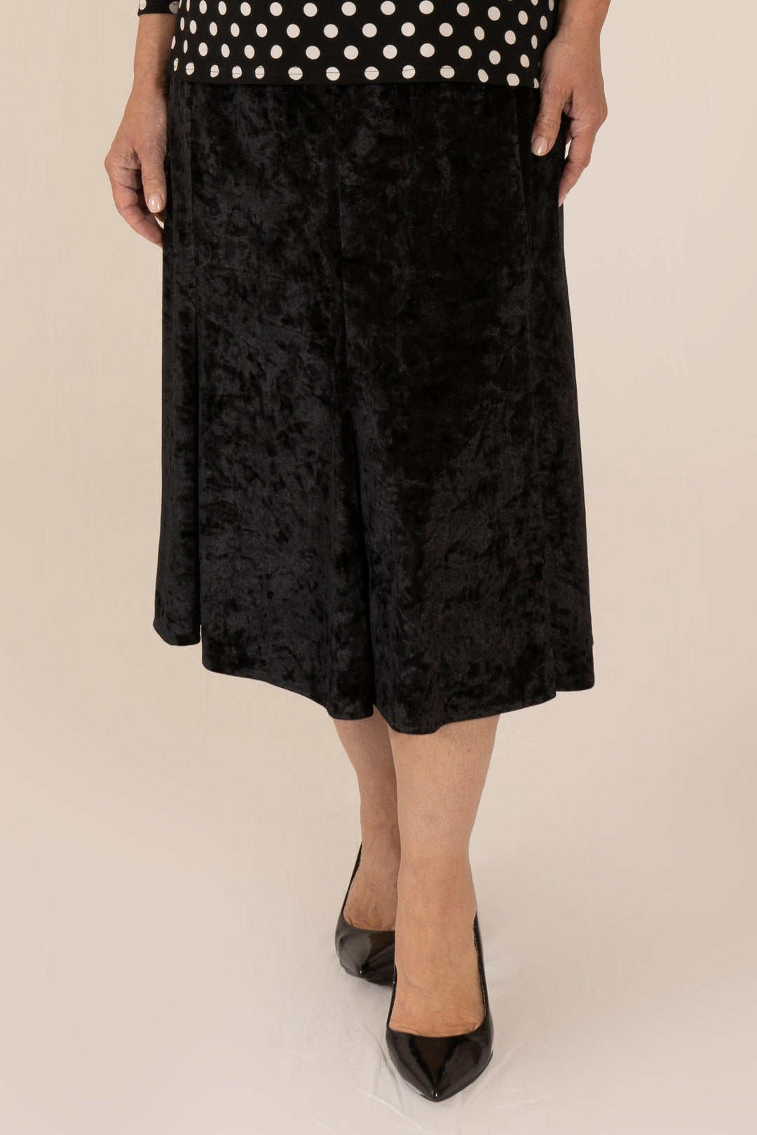 Crushed Velvet Skirt - Carr & Westley