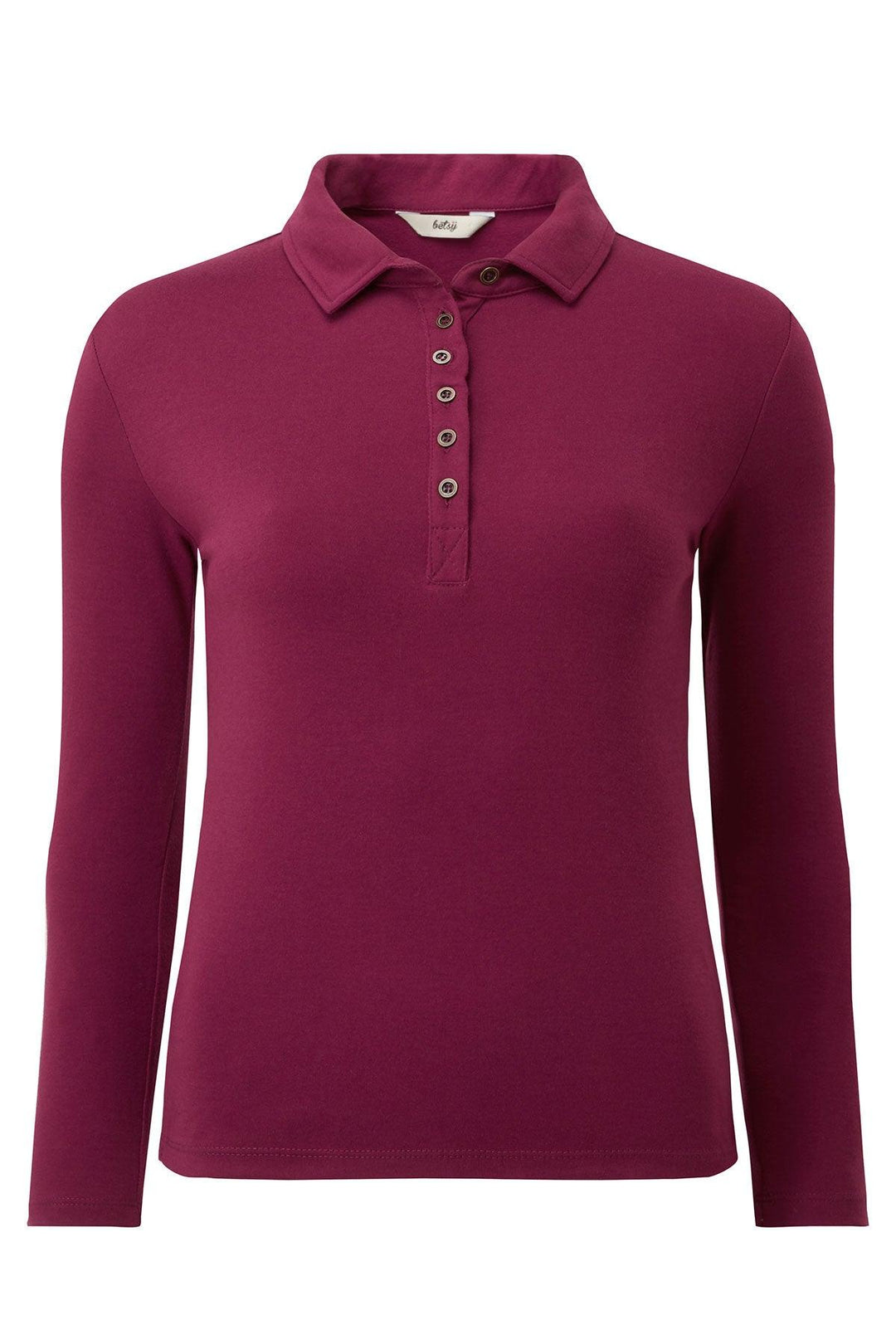 Betsy Culverden Top (Burgundy)