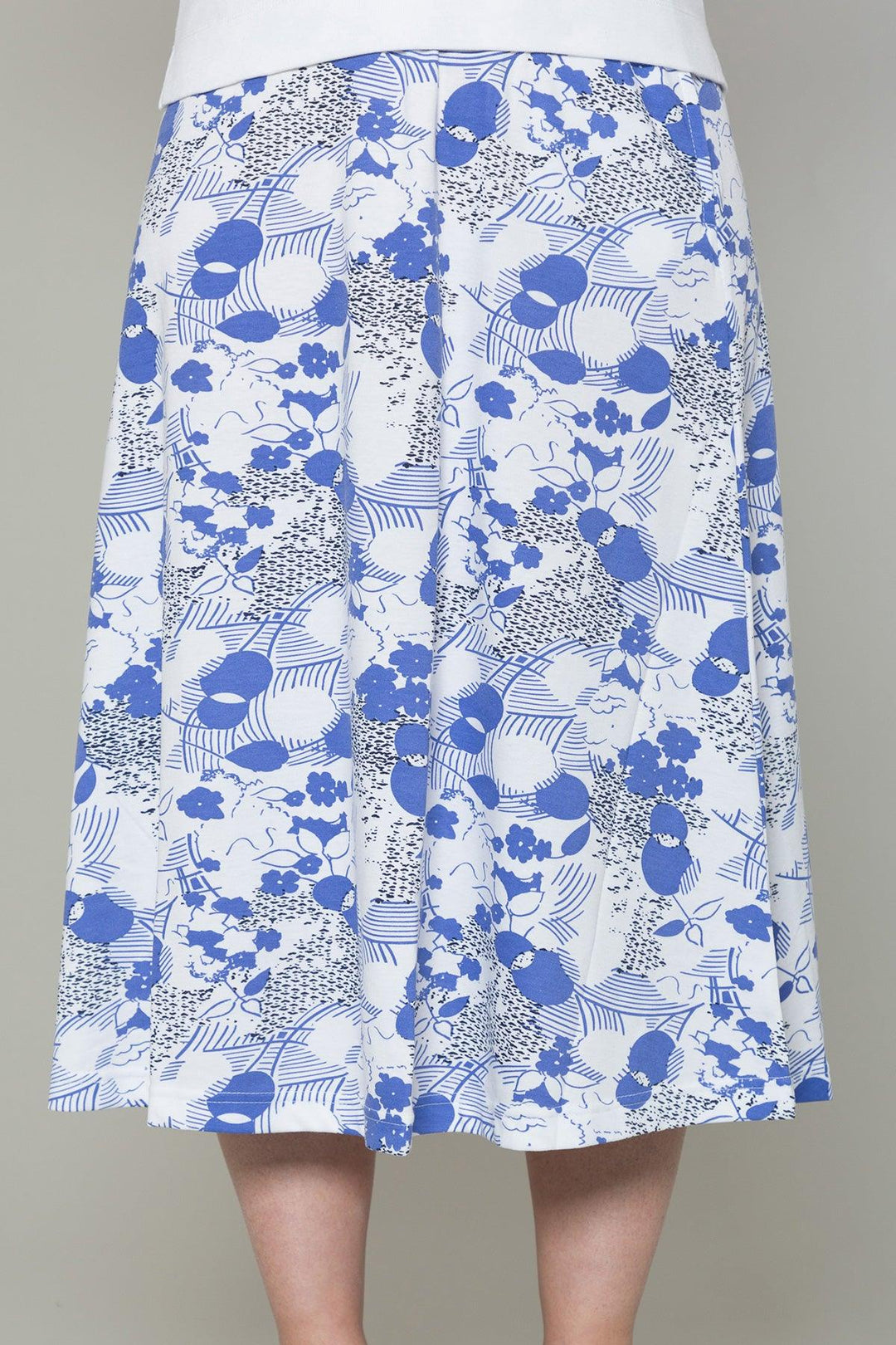 Poppy Delphinium Skirt - Carr & Westley