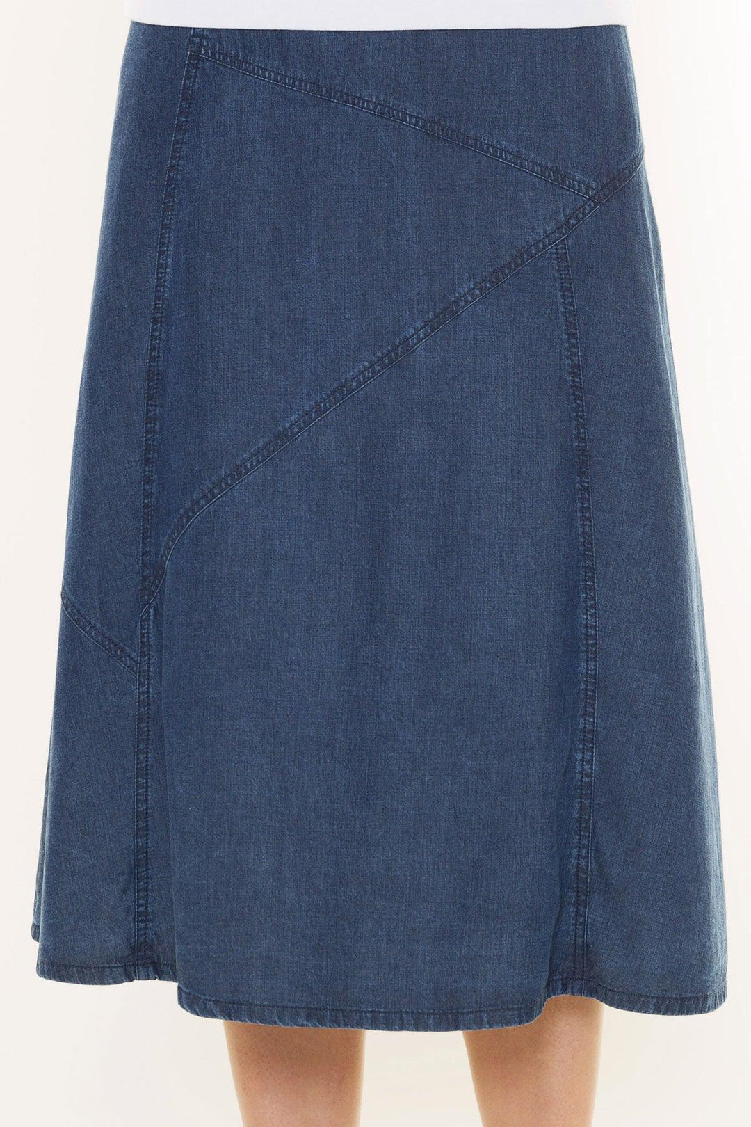 Dutch B Denim Cross Skirt - Carr & Westley