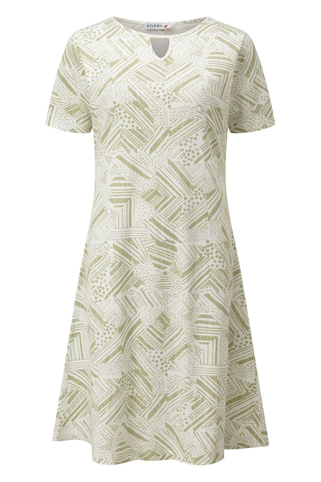 Poppy Geometric Print Dress - Carr & Westley