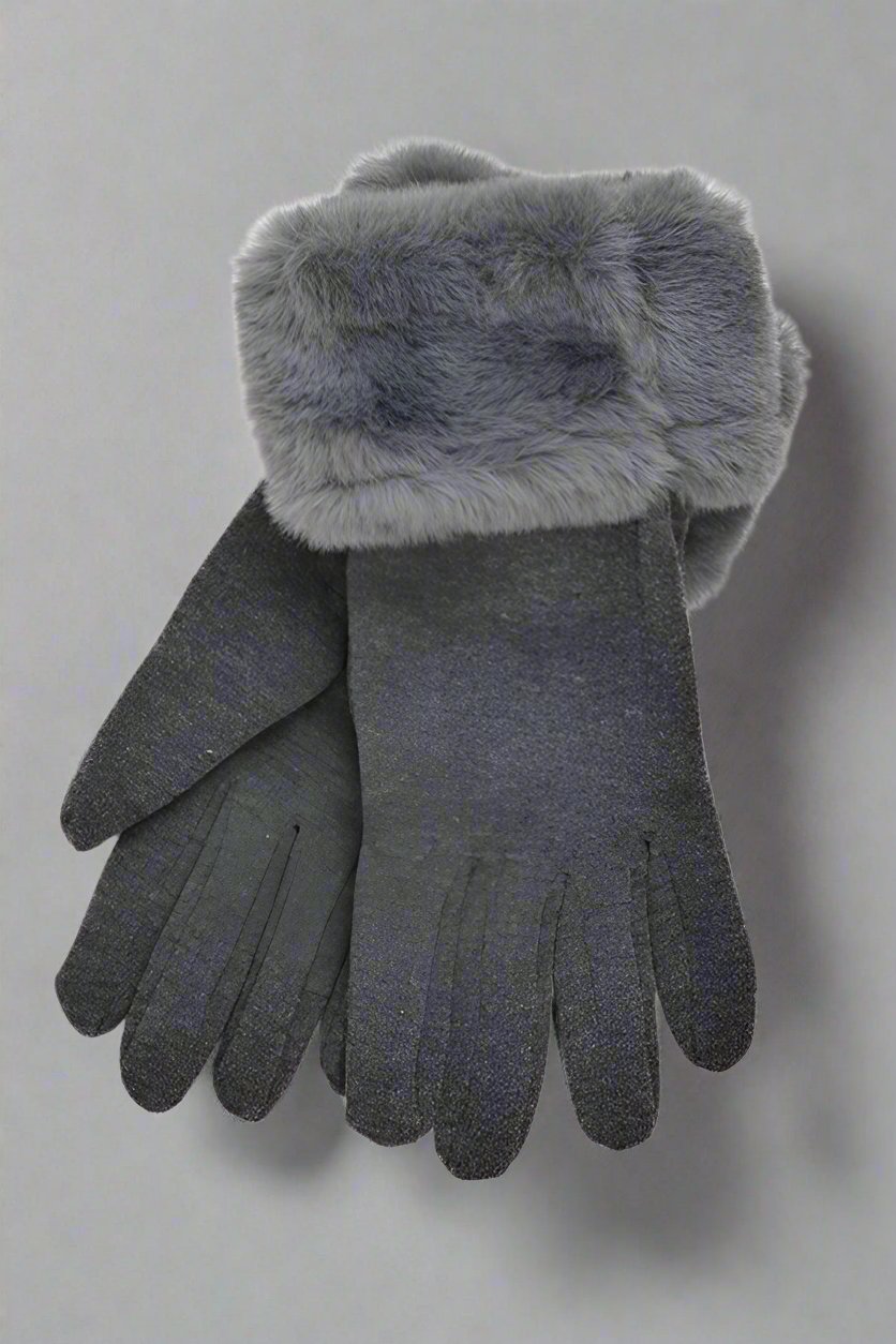 Jan Fur Trim Gloves - Carr & Westley