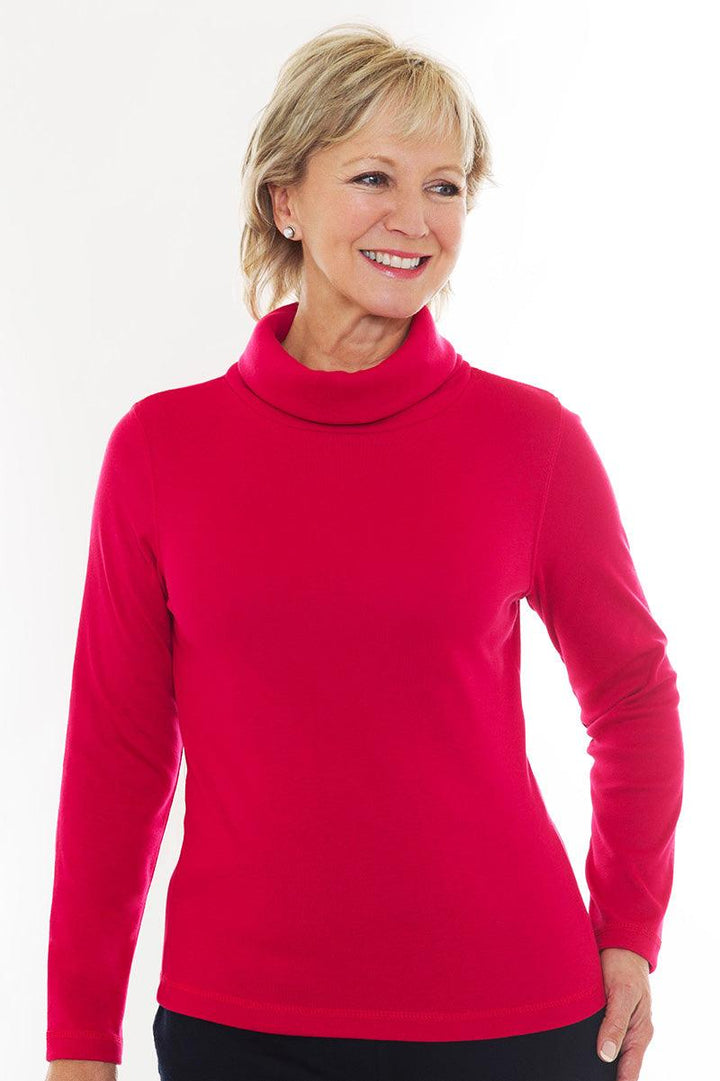 Kempsford Cowl Top (Cherry)