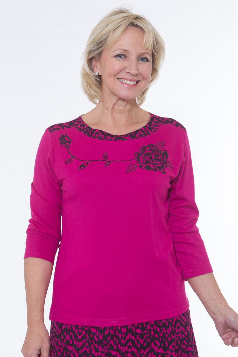 Poppy Kielder Rose Top - Carr & Westley