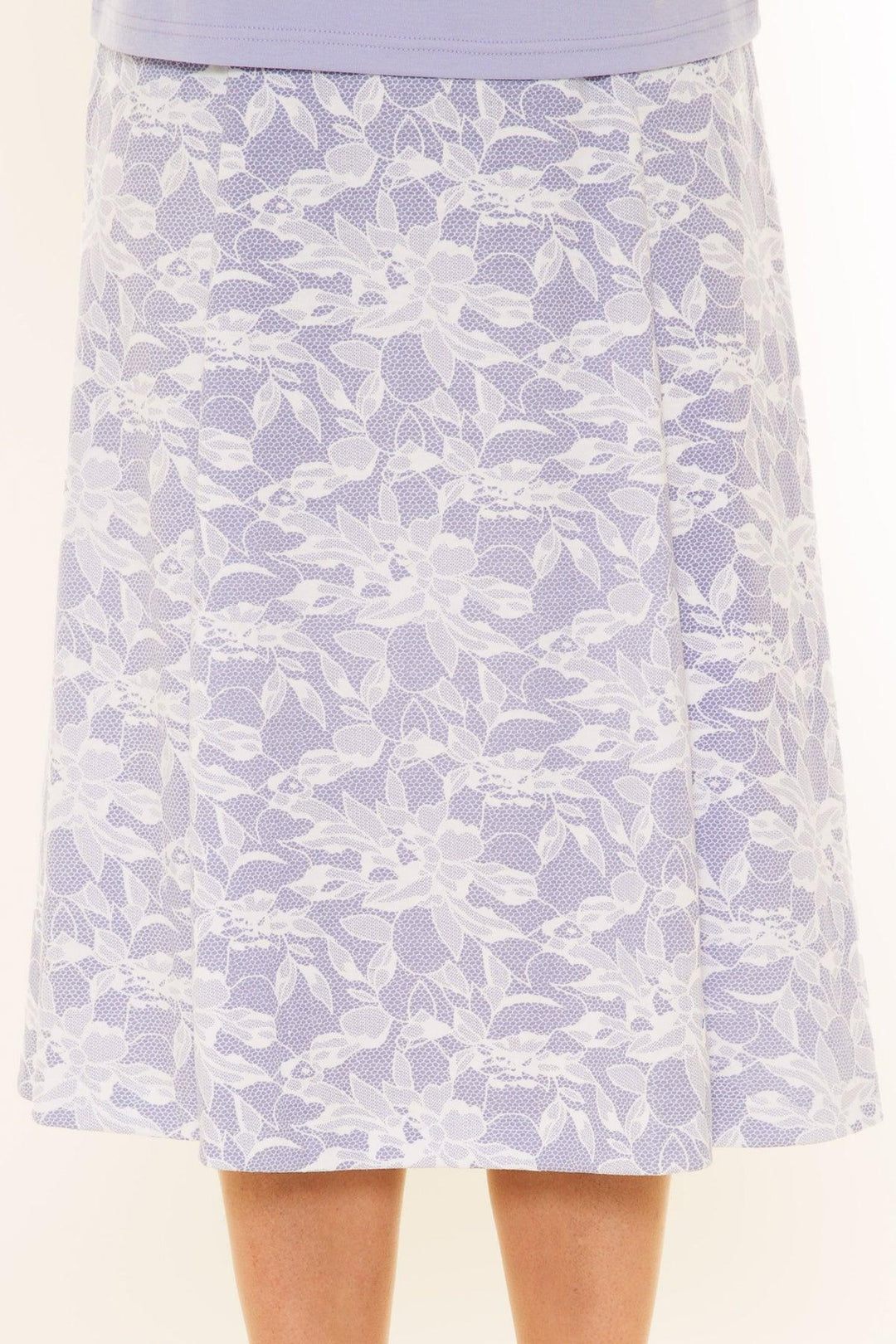 Poppy Lace Print Skirt - Carr & Westley