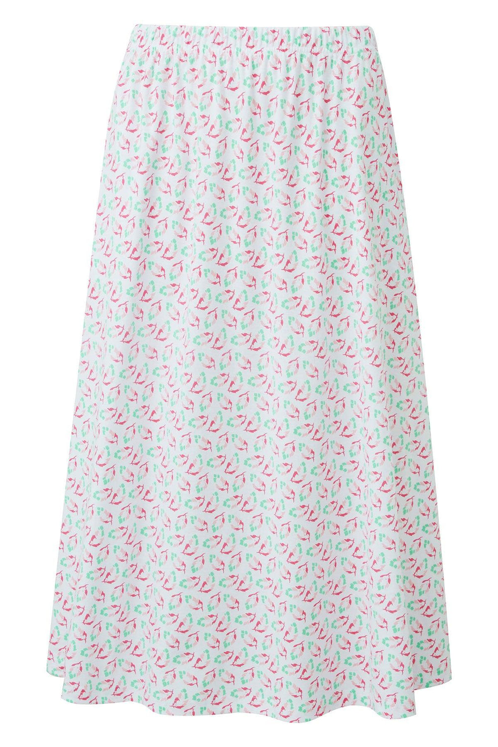 Betsy Leaf Print Skirt - Carr & Westley