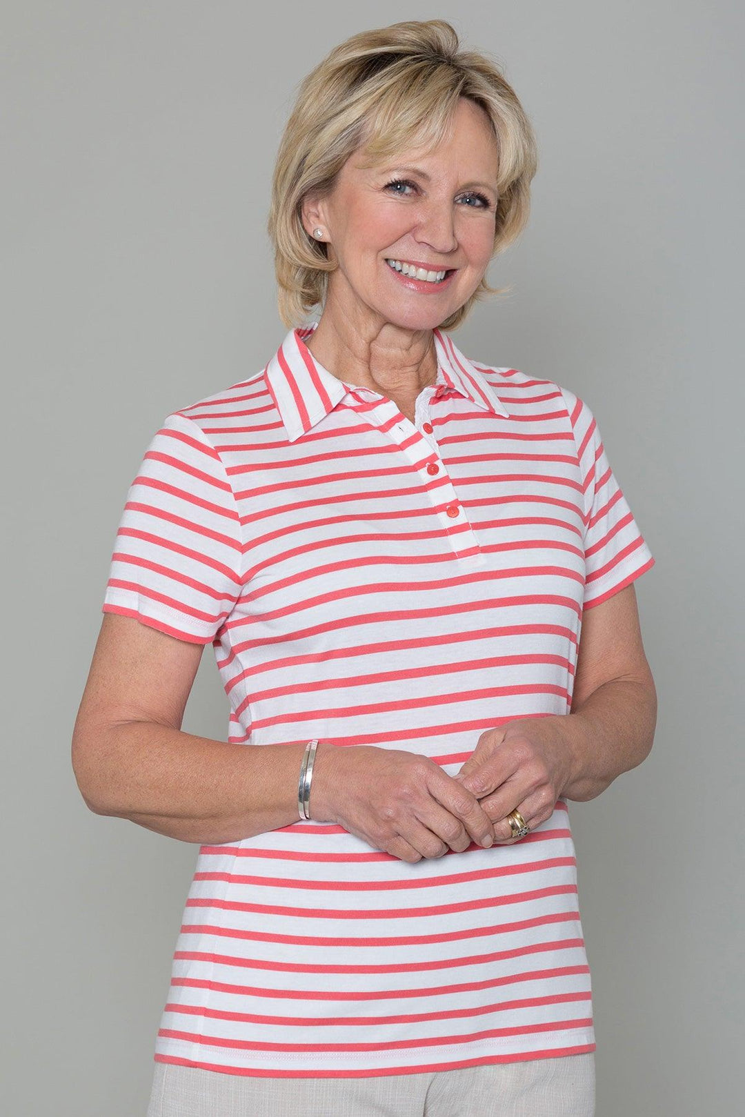 Betsy Marina Polo Top - Carr & Westley