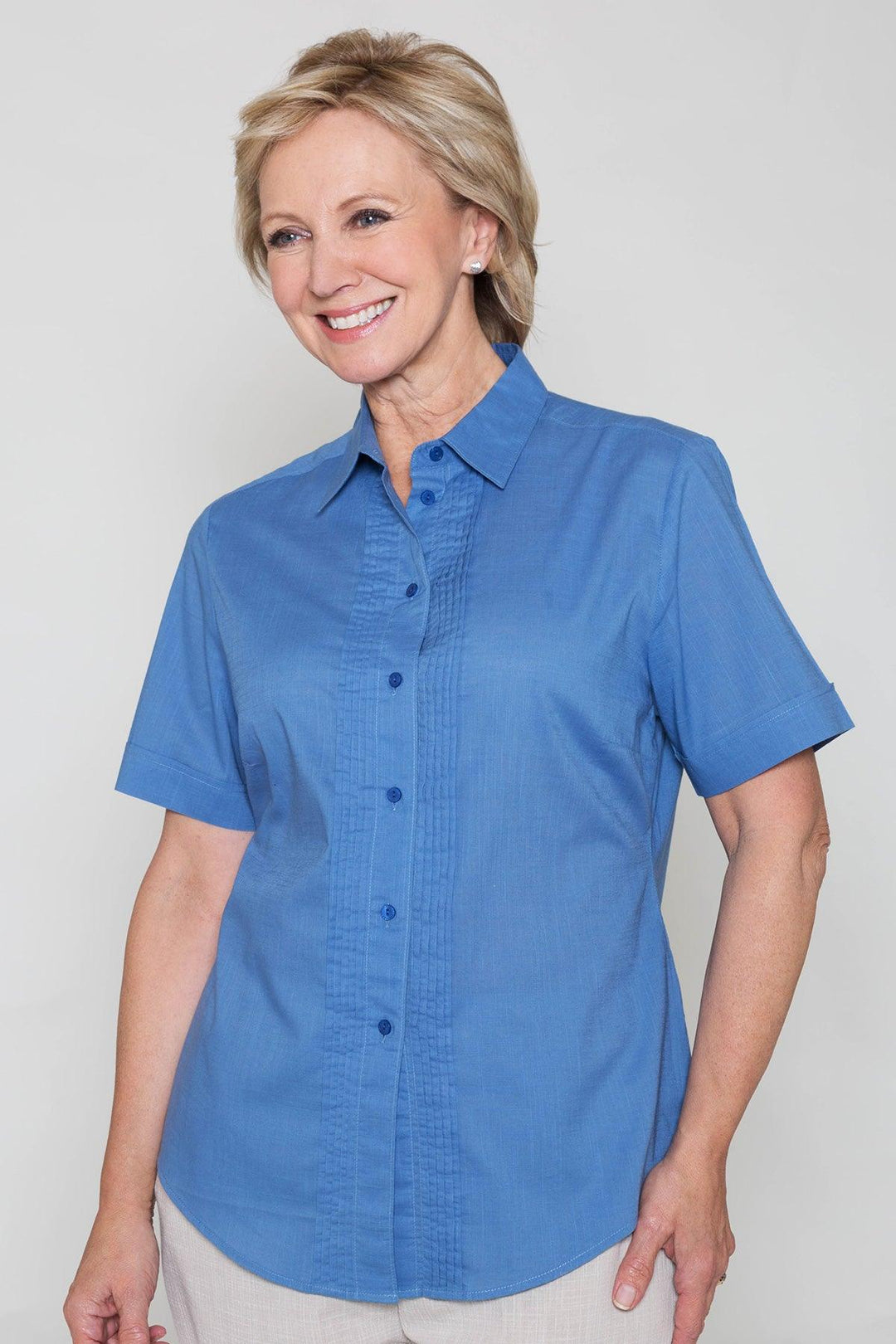 Pintuck Blouse - Carr & Westley