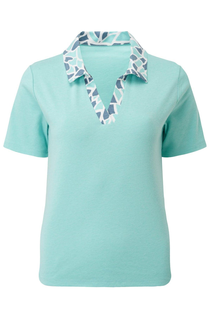 Betsy Rachel Print Collar Top - Carr & Westley