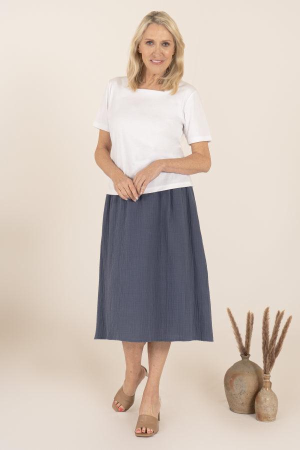 Katelyn Waffle Skirt - Carr & Westley