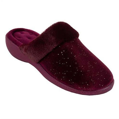 Sparkle Velour Mule - Carr & Westley