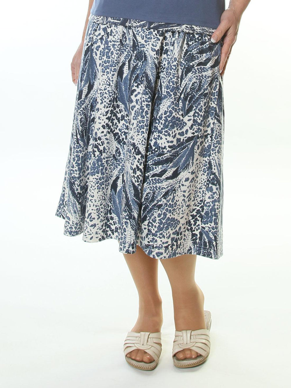 Poppy Tiger Fern Print Skirt - Carr & Westley