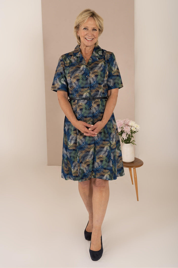 Tropical Palm Dress - Carr & Westley