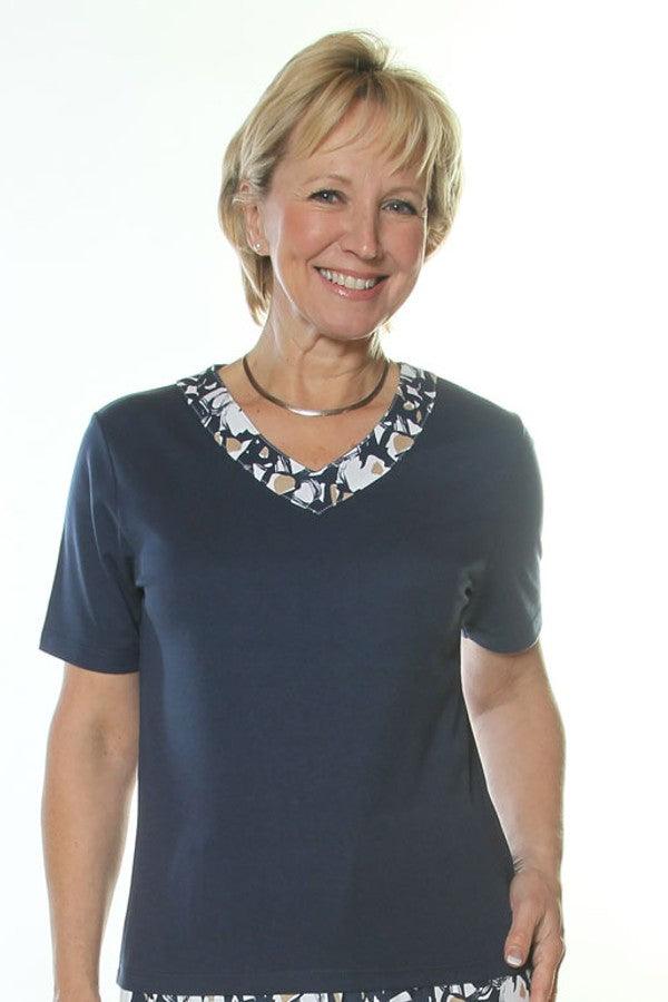 V Neck Top - Carr & Westley