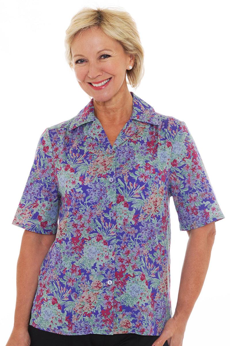 Carr & Westley Violet Lawn Blouse - Carr & Westley