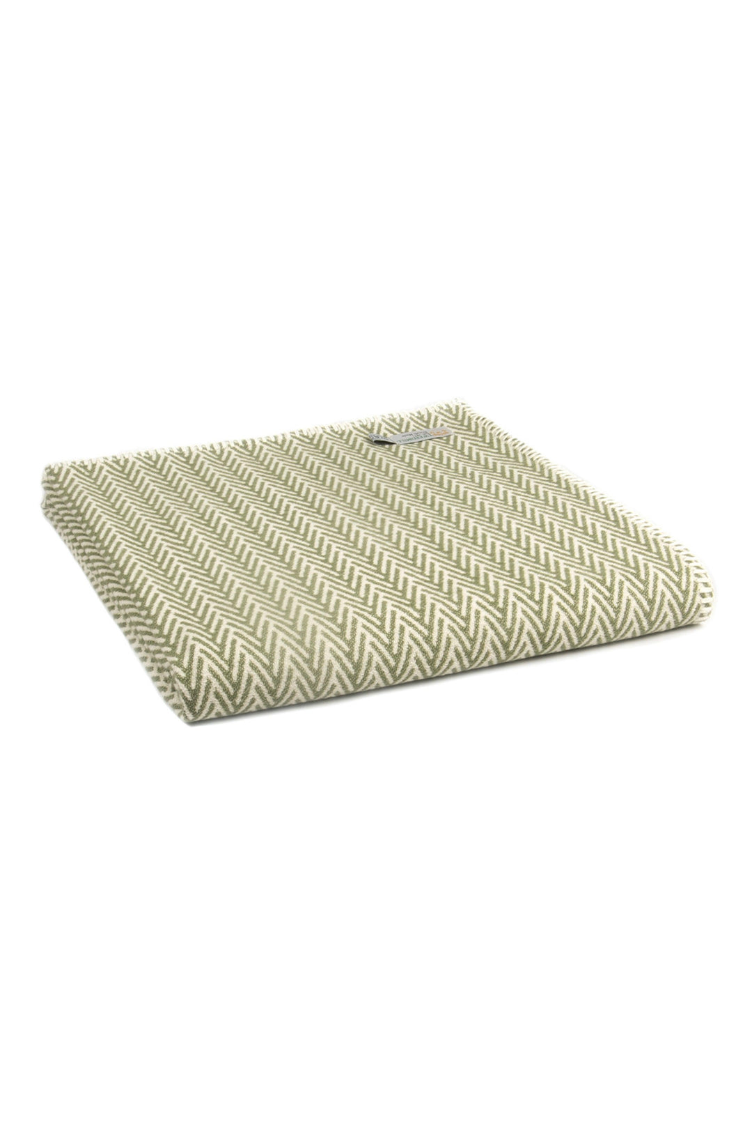 Herringbone Throw - Olive - Carr & Westley