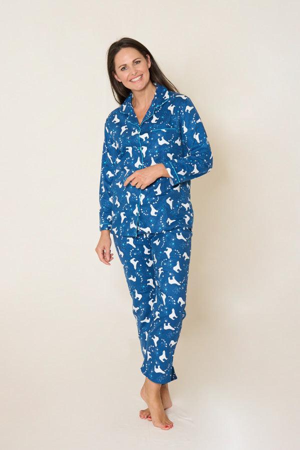 Polar Bear Winceyette Pyjama - Carr & Westley