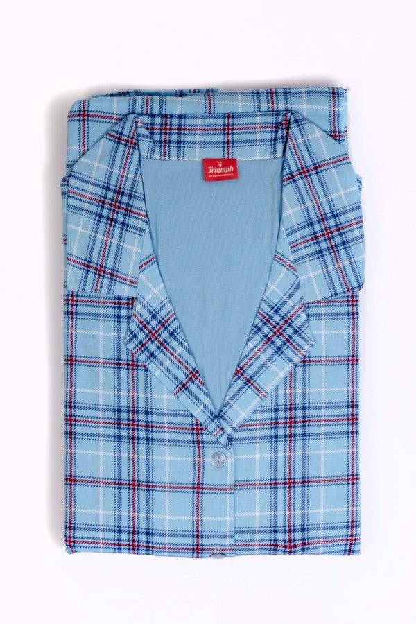 Checked Print Pyjamas - Carr & Westley