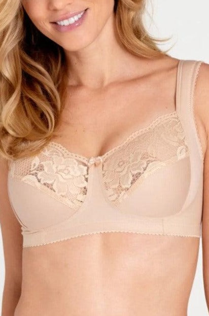 Lovely Lace Bra - Beige - Carr & Westley