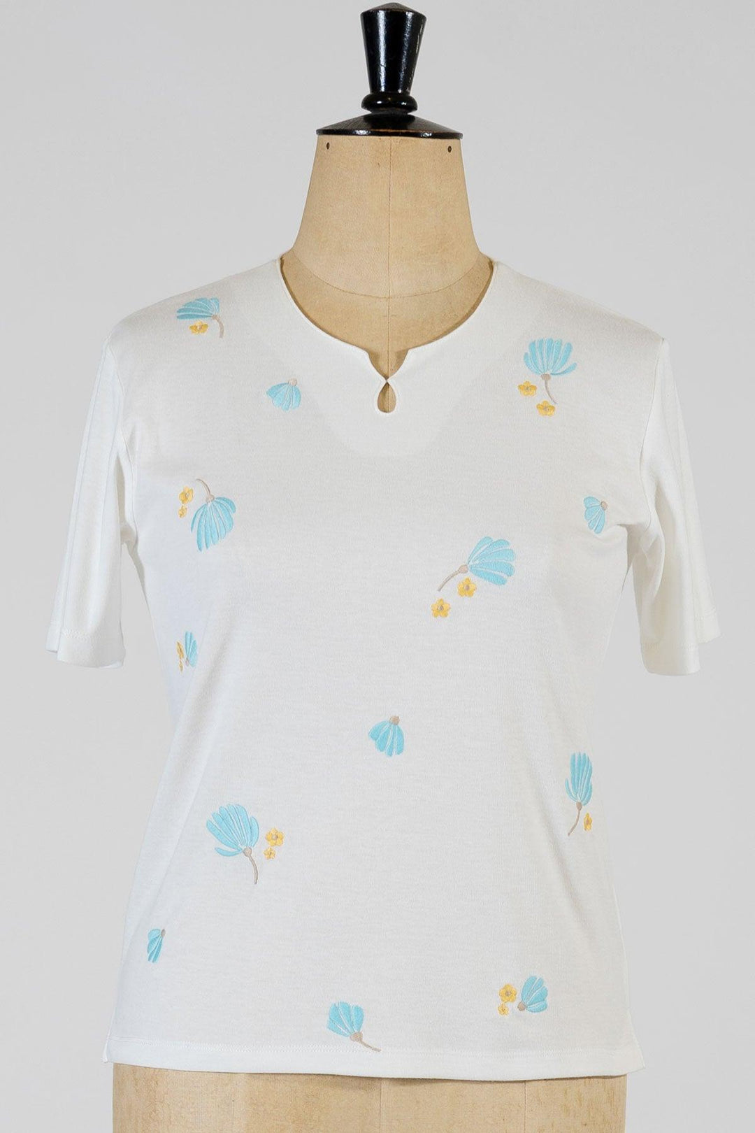 Floret Embroidered Top - Carr & Westley